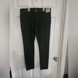 Girls black denim jeans  18.5plus